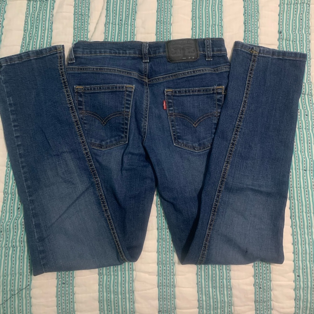 Bundle and of three pairs of Levi’s 511 performance slim fit jeans - Picture 4 of 15